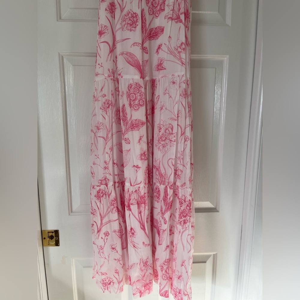 Olivia James the Label Milly Dress in Toile Pink, S - Picture 8 of 8